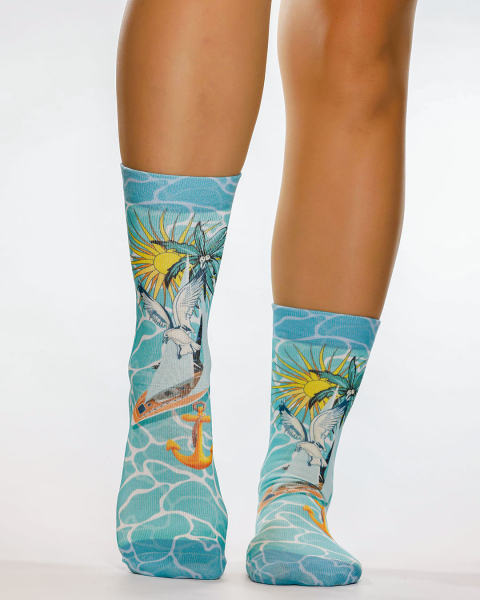Wigglesteps Damen - Socken - Style: 05157 - Südsee