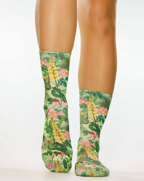 Wigglesteps Damen - Socken - Style: 05156 - Regenwald