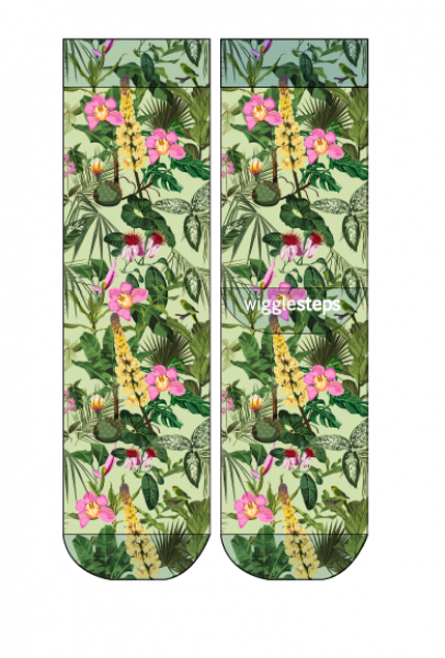 Wigglesteps Damen - Socken - Style: 05156 - Regenwald