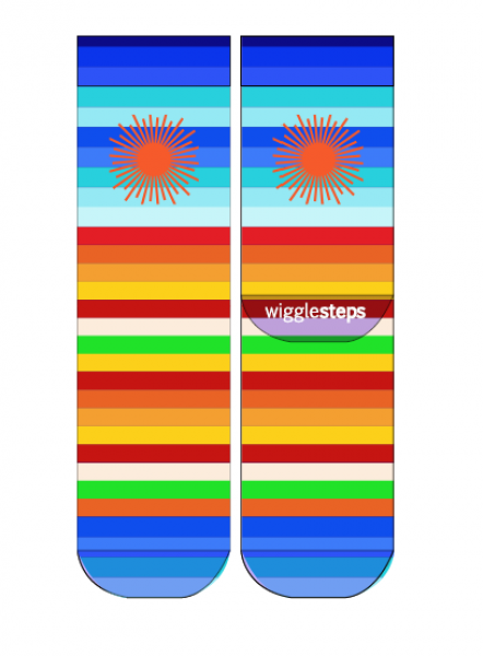 Wigglesteps Damen - Socken - Style: 05182 - Lebensfreude