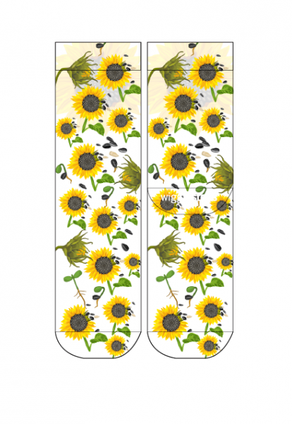 Wigglesteps Damen - Socken - Style: 05187 - Sonnenblume