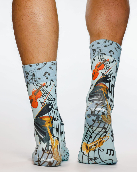 Wigglesteps Herren - Socken - Style: 05217 - Musikzeit