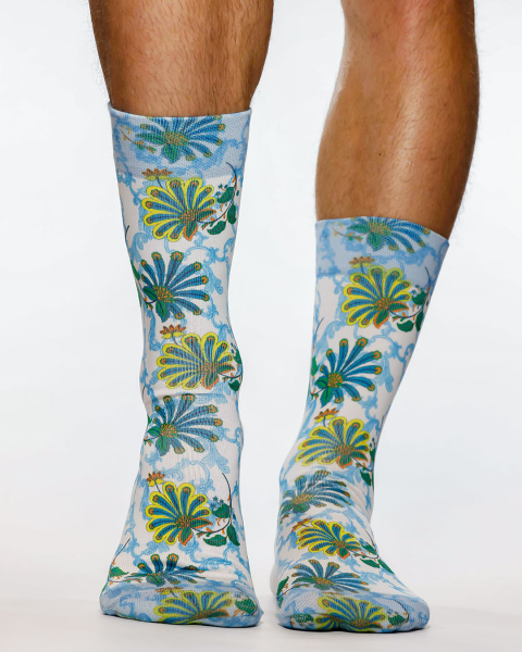 Wigglesteps Herren - Socken - Style: 05232 - Flowers