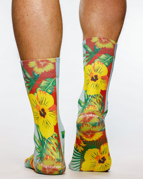 Wigglesteps Herren - Socken - Style: 05233 - Botanic Yellow