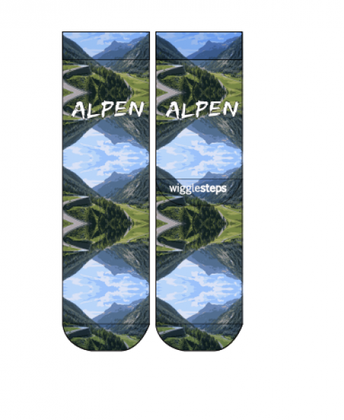 Wigglesteps Herren - Socken - Style: 05238 - Alpen