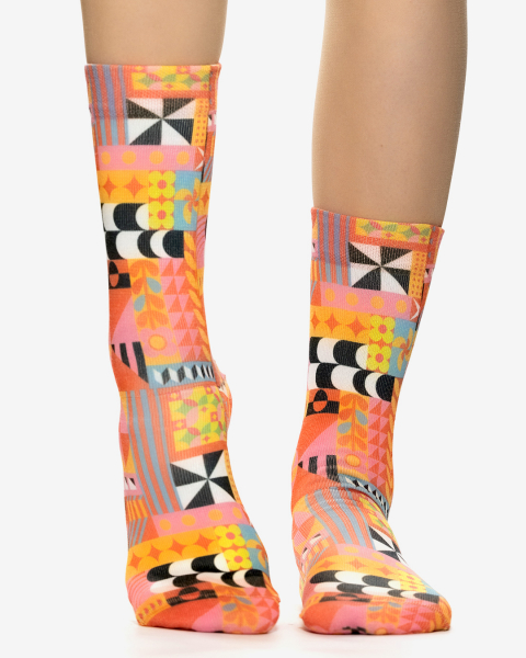 Wigglesteps Damen - Socken - Style: 05321 - Retro Mix