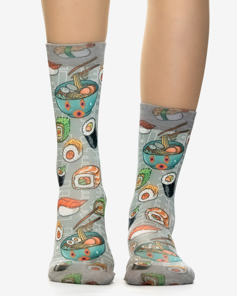 Wigglesteps Damen - Socken - Style: 05322 - Asian Food