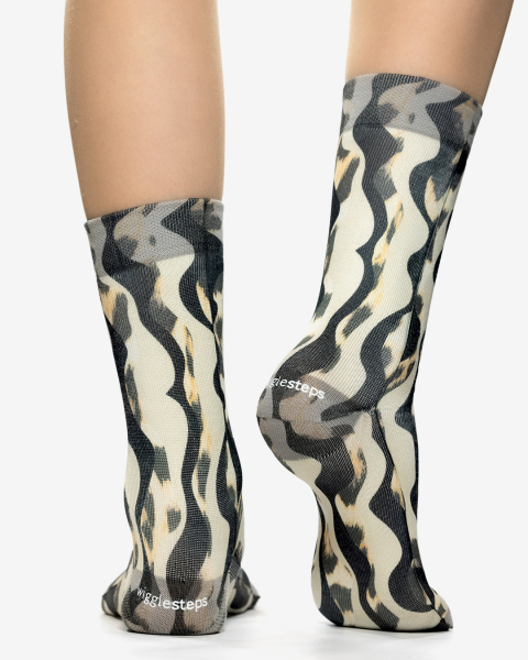 Wigglesteps Damen - Socken - Style: 05331 - Leo Wave Black