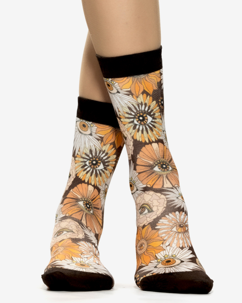 Wigglesteps Damen - Socken - Style: 05338 - Daisy Eye