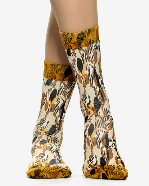 Wigglesteps Damen - Socken - Style: 05339 - Wild Zebra