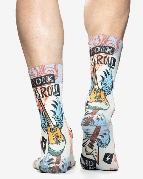 Wigglesteps Herren - Socken - Style: 05368 - Rock Guitar