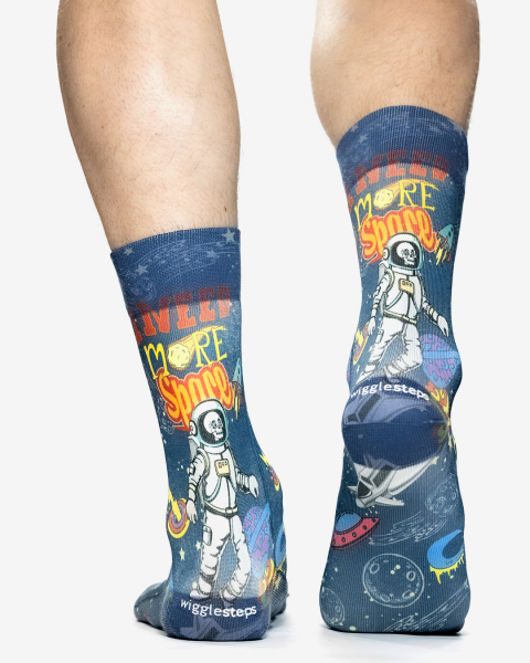 Wigglesteps Herren - Socken - Style: 05371 - Space Skull