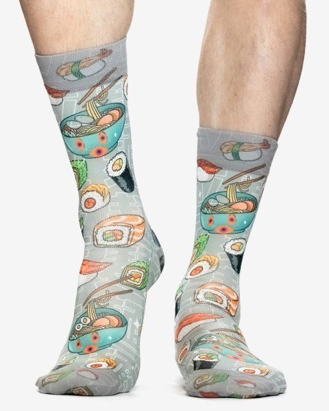 Wigglesteps Herren - Socken - Style: 05372 - Asian Food