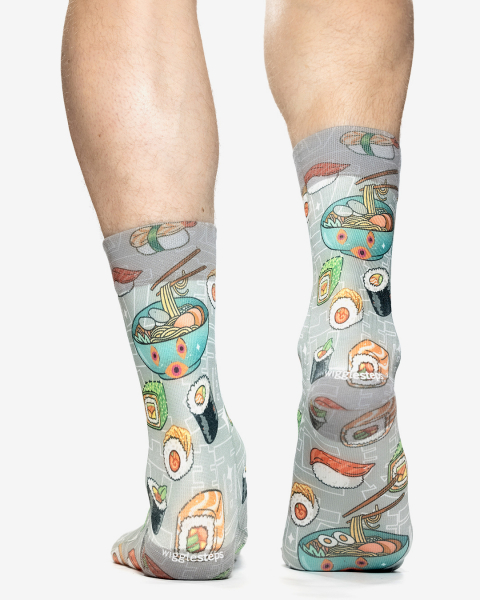 Wigglesteps Herren - Socken - Style: 05372 - Asian Food