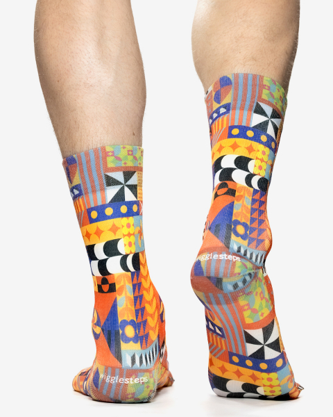 Wigglesteps Herren - Socken - Style: 05379 - Retro Mix
