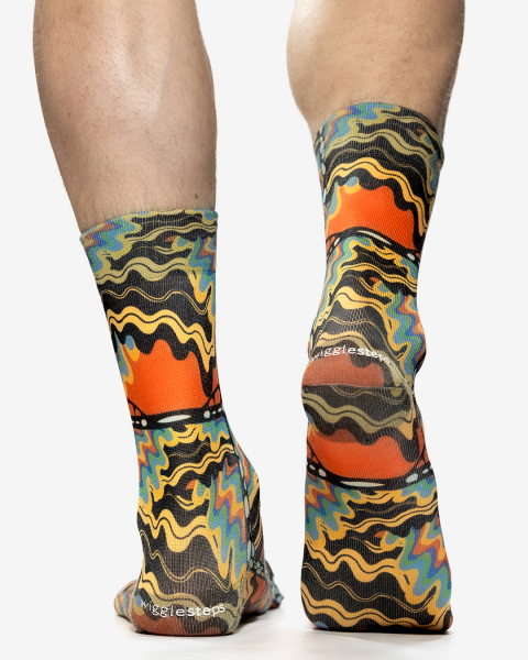 Wigglesteps Herren - Socken - Style: 05383 - Herbstwellen