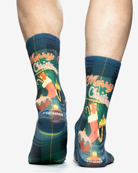 Wigglesteps Herren - Socken - Style: 05398 - XMas Check