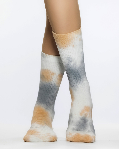 Tie Dye Wigglesteps - Frottee Sportsocken - Batik Farbset: 5426