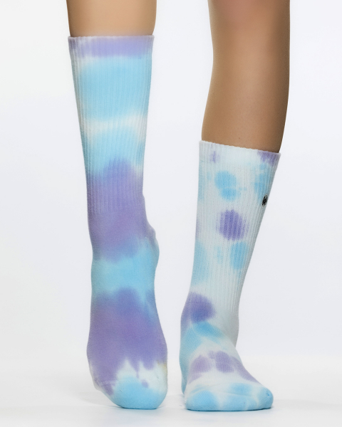 Tie Dye Wigglesteps - Frottee Sportsocken - Batik Farbset: 5432