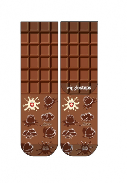 Wigglesteps Herren - Socken - Style: 05455 - Swiss Chocolate