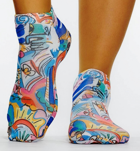 Preview: Wigglesteps Damen - Sneaker - Style: 05551 - Modern Art