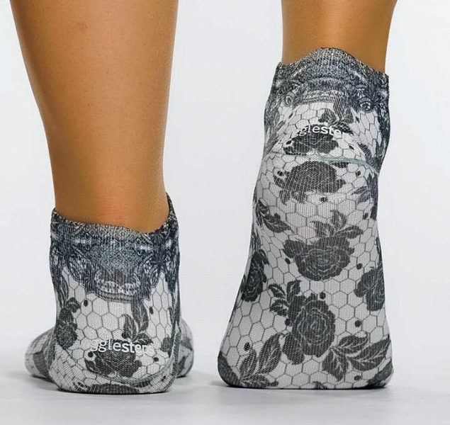 Wigglesteps Damen - Sneaker - Style: 05566 - Vintage Black Rose