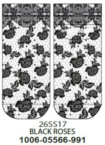 Wigglesteps Damen - Sneaker - Style: 05566 - Vintage Black Rose