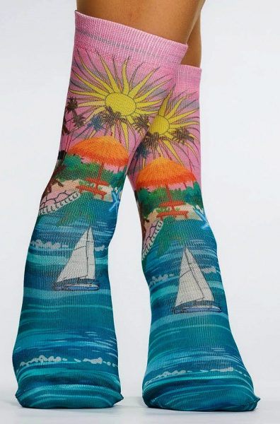 Wigglesteps Damen - Socken - Style: 05581 - Beach Day