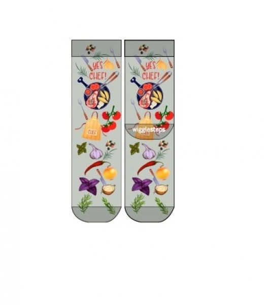 Preview: Wigglesteps Damen - Socken - Style: 05592 - Küchenchef