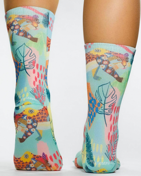 Preview: Wigglesteps Damen - Socken - Style: 05597 - Tiger Bloom
