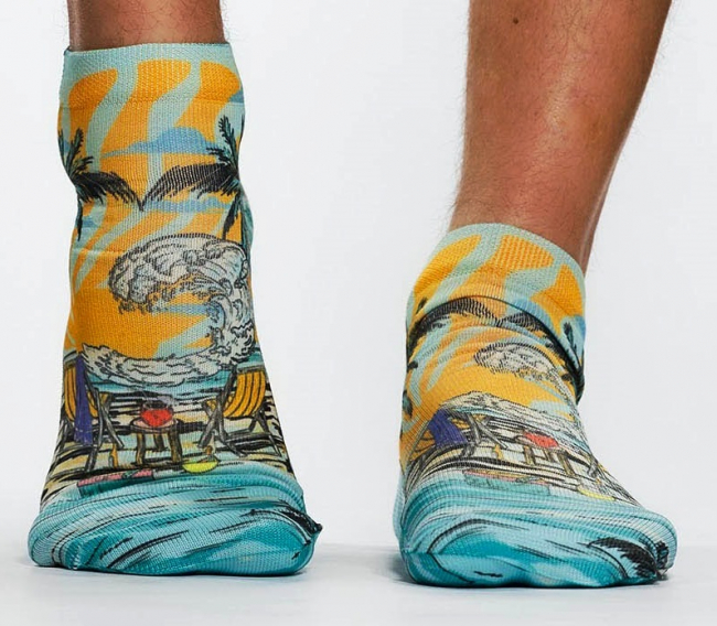 Preview: Wigglesteps Herren - Quarter - Style: 05640 - Beach Day