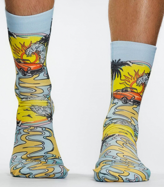 Wigglesteps Herren - Socken - Style: 05666 - Sunset