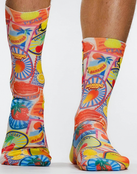Wigglesteps Herren - Socken - Style: 05669 - Fresh Fruits