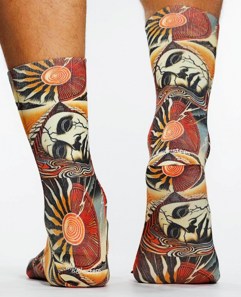 Preview: Wigglesteps Herren - Socken - Style: 05687 - Nietzsche II