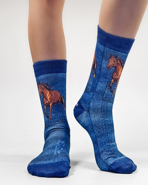 Wigglesteps Damen - Socken - Style: 06018 - Pferd