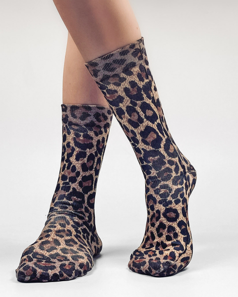 Wigglesteps Damen - Socken - Style: 06020 - Leoprint