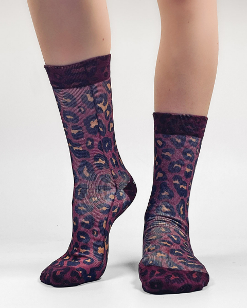 Wigglesteps Damen - Socken - Style: 06025 - Dark Leo