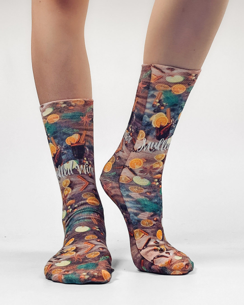 Wigglesteps Damen - Socken - Style: 06129 - Glühwein