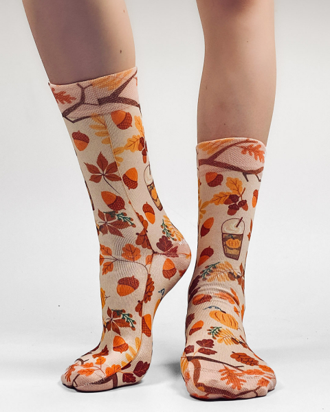 Wigglesteps Damen - Socken - Style: 06176 - Herbstfarben