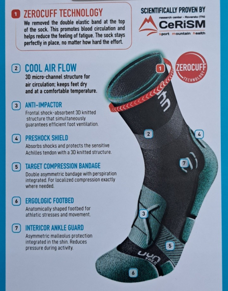Preview: UYN Damen - Trekking One Cool - Uni Erdton (Braun)