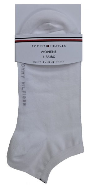 2 Paar Tommy Hilfiger Damen - Sneaker Füßlinge - Weiss