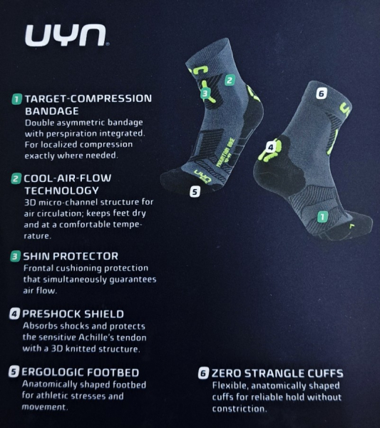 UYN Damen - Cycling MTB - Mountainbike Performance - Schwarz
