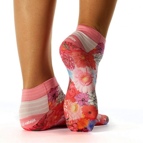 Wigglesteps Damen - Sneaker - Style: 00261 - Pink Flowers
