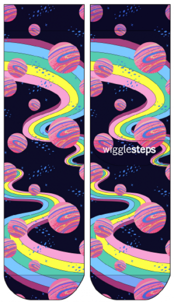 Wigglesteps Damen - Socken - Style: 04753 - Space