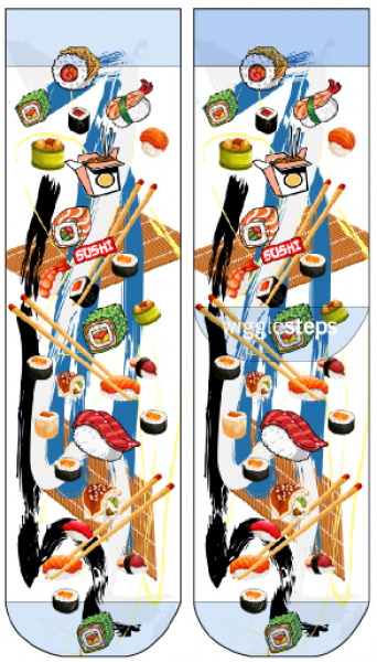 Wigglesteps Damen - Socken - Style: 04765 - Sushi