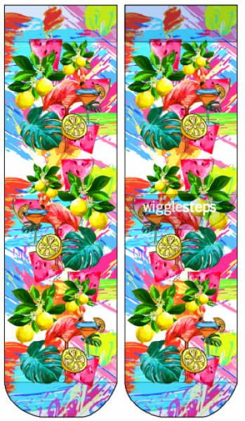 Wigglesteps Damen - Socken - Style: 04787 - Tropic Color's