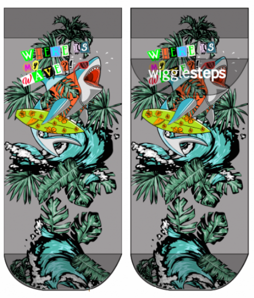 Wigglesteps Herren - Quarter - Style: 04808 - My Wave
