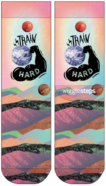 Wigglesteps Herren - Socken - Style: 04822 - Train Hard