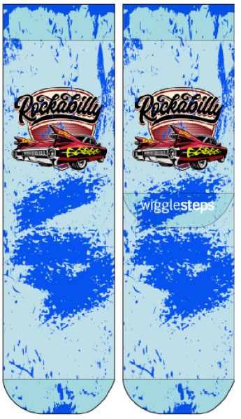 Wigglesteps Herren - Socken - Style: 04839 - Rockabilly