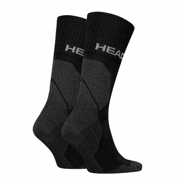 2 Paar Head Hiking - Klassik All Climates - Schwarz - Größe 39/42